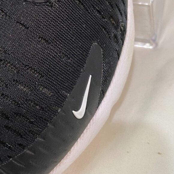 Nike Air Max 270 Black White Sneakers Women’s 7.5 Lifestyle Running Shoes - Picture 10 of 15